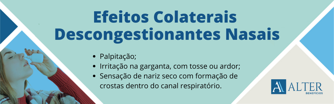 Alter Blog - Efeitos Colaterais do Descongestionante Nasal