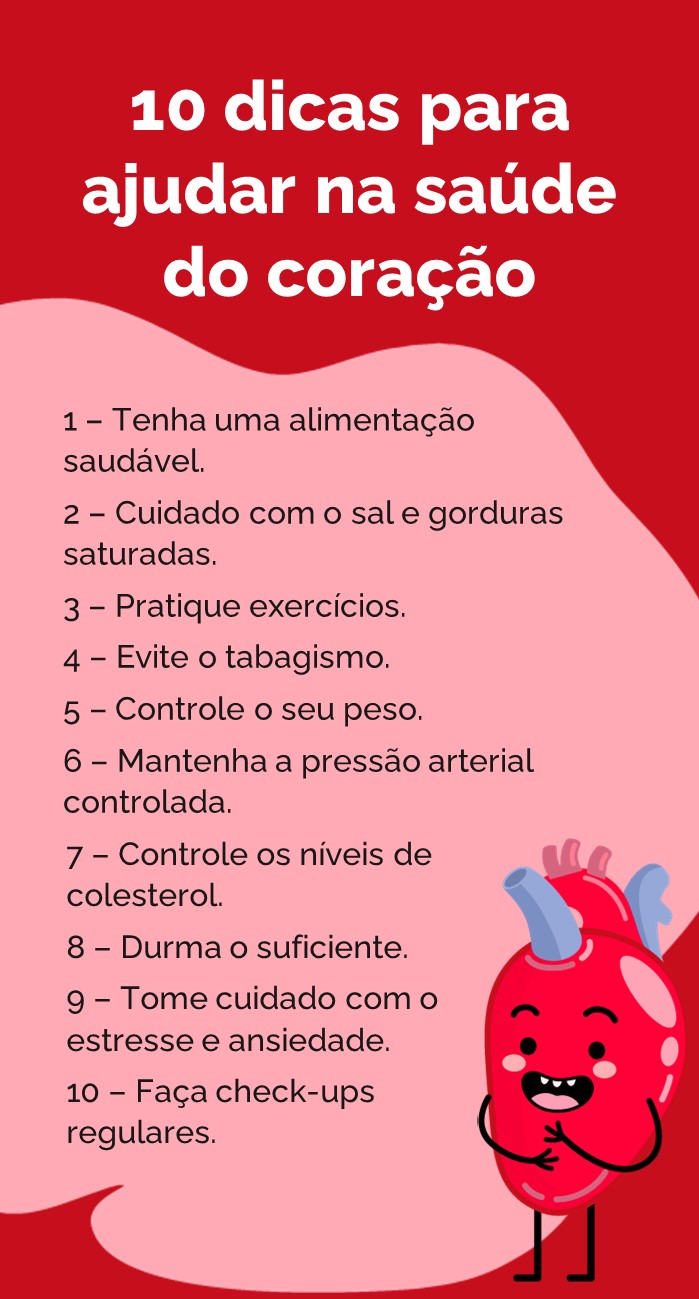 Alter Blog - Infográfico dicas para saúde do coração