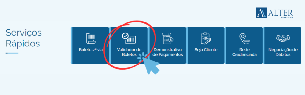 Conheça o validador de boletos da Alter! - Alter Benefícios