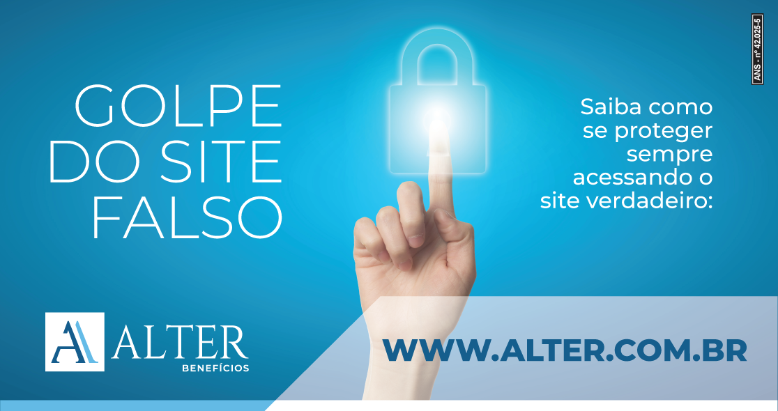 Alter Blog - Golpe do Site Falso